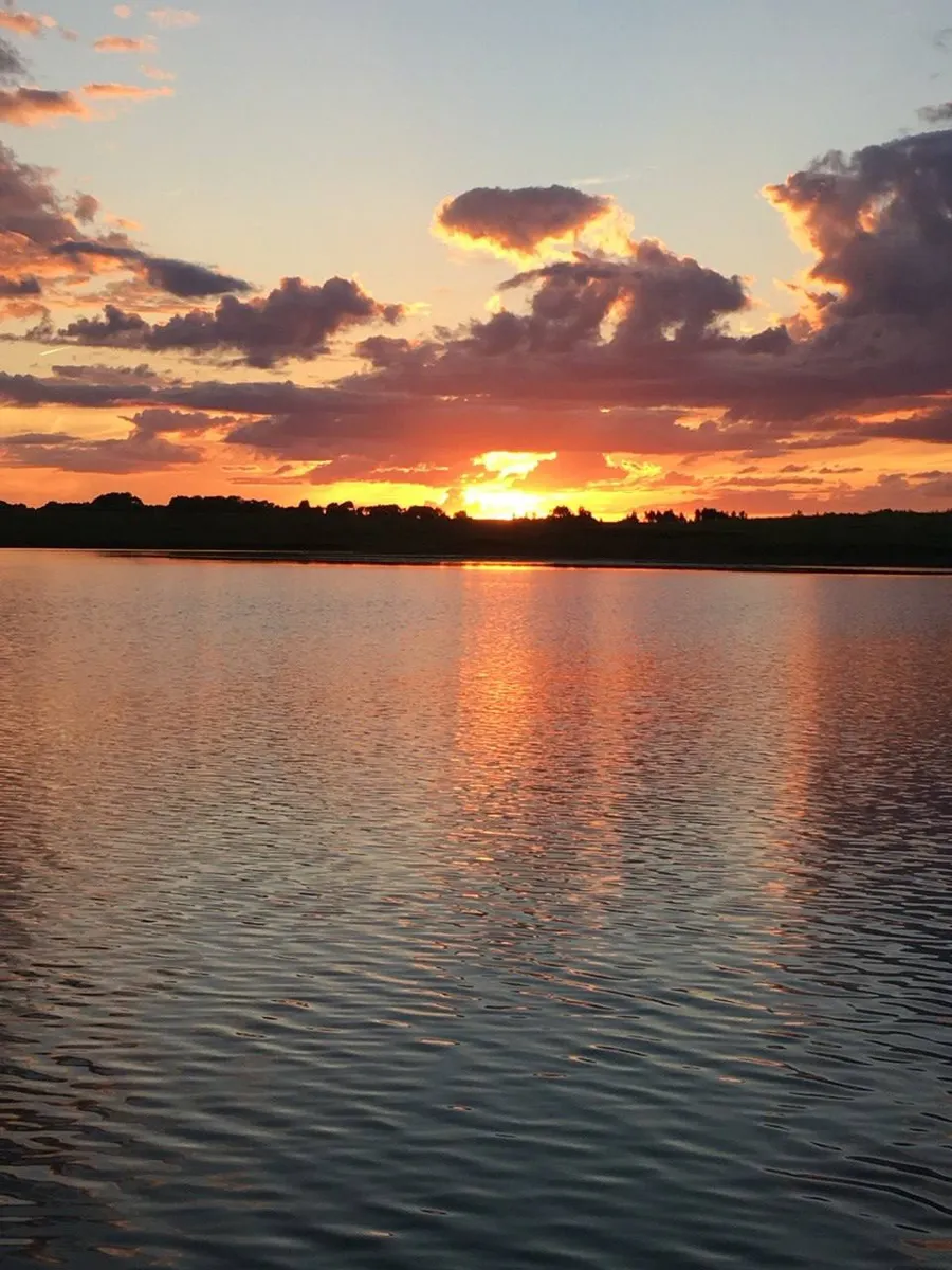 Отражение заката